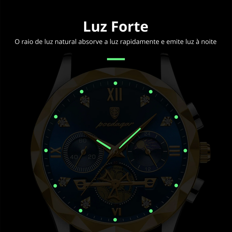 Relógio Luxuoso POEDAGAR 2024